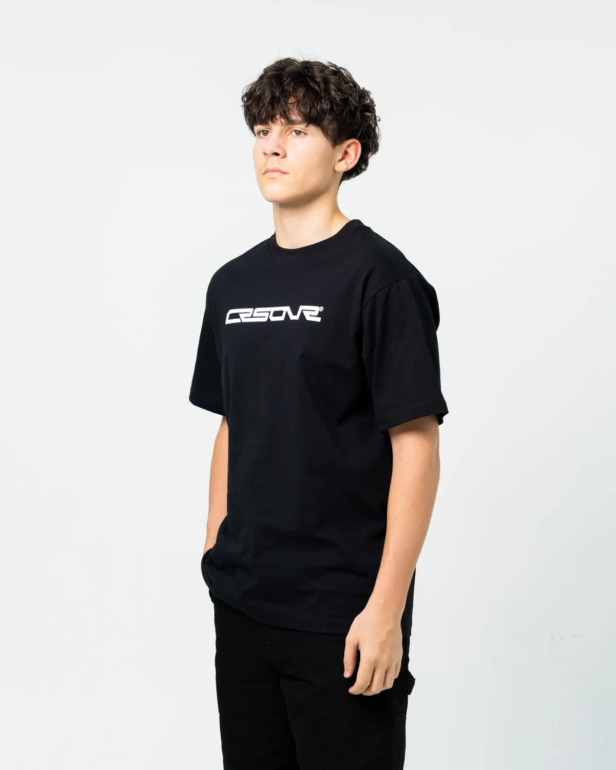 CROSSOVER x mo'des "Studio 4" Tee | Black