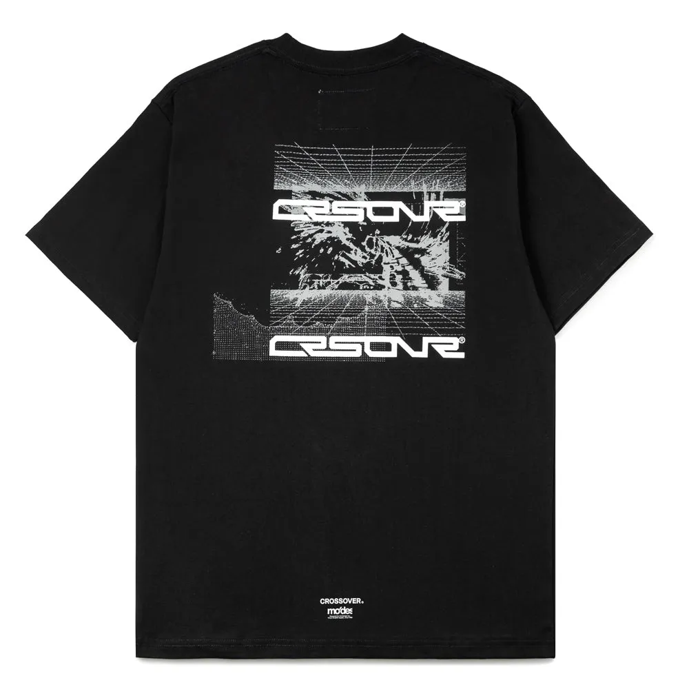 CROSSOVER x mo'des "Studio 4" Tee | Black