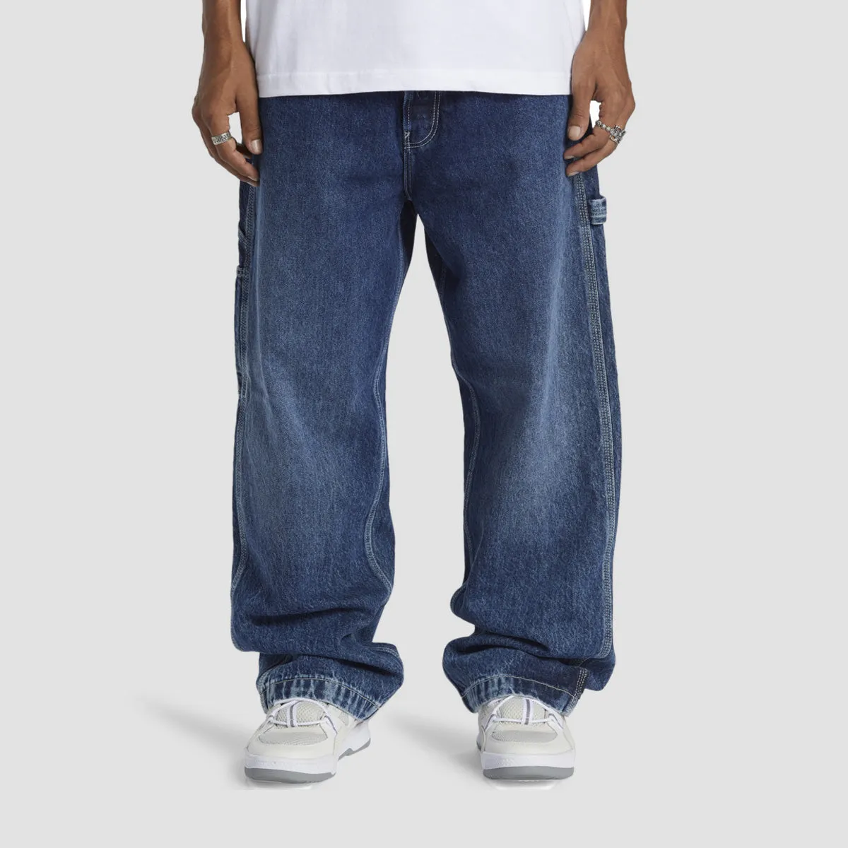 DC Worker Baggy Carpenter Jeans RDI Dark Indigo