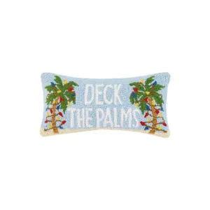 Deck The Palms Hook Pillow