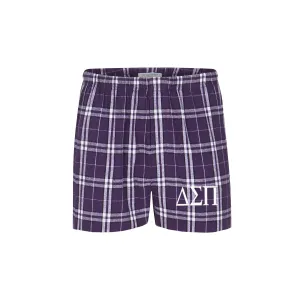 Delta Sigma Pi Pajama Bottom Shorts-Boxers