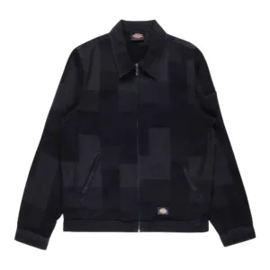 Dickies Jacquard Eisenhower Jacket Rinsed Black