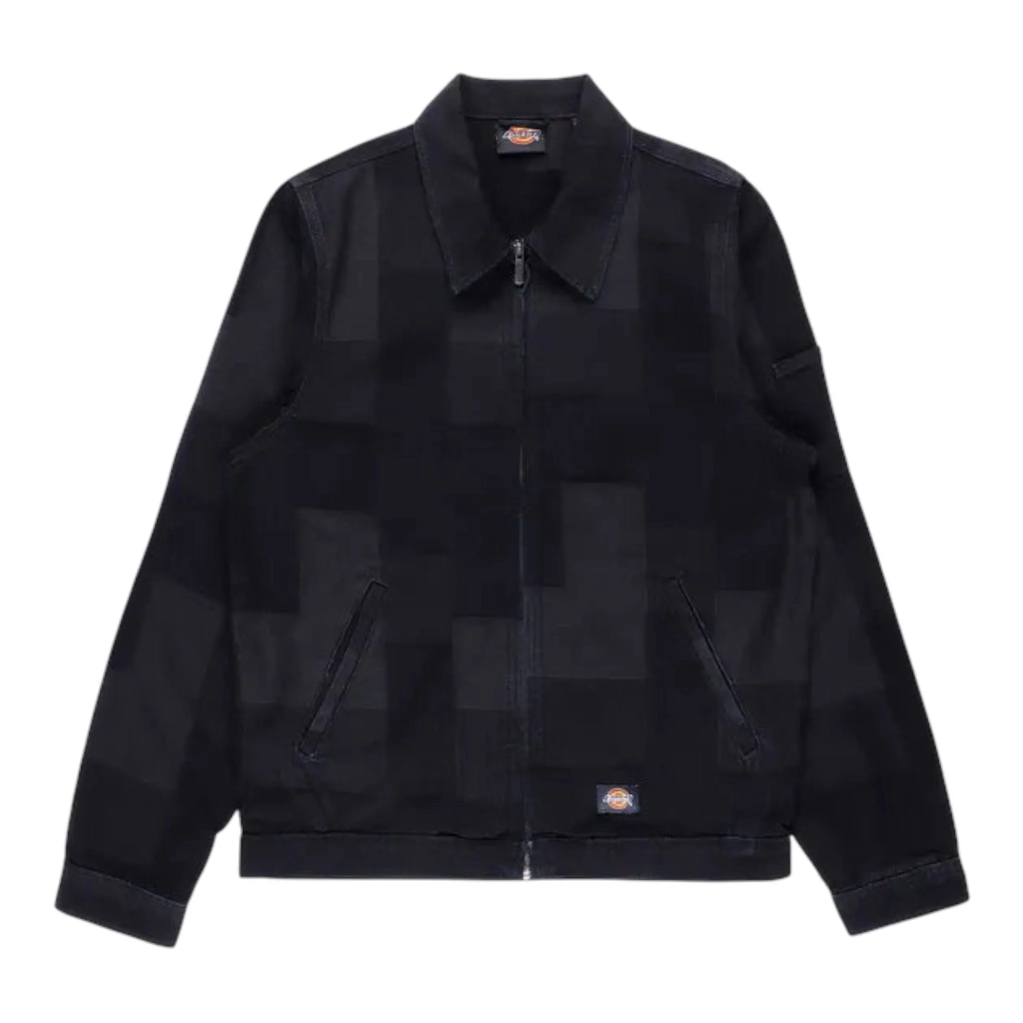 Dickies Jacquard Eisenhower Jacket Rinsed Black