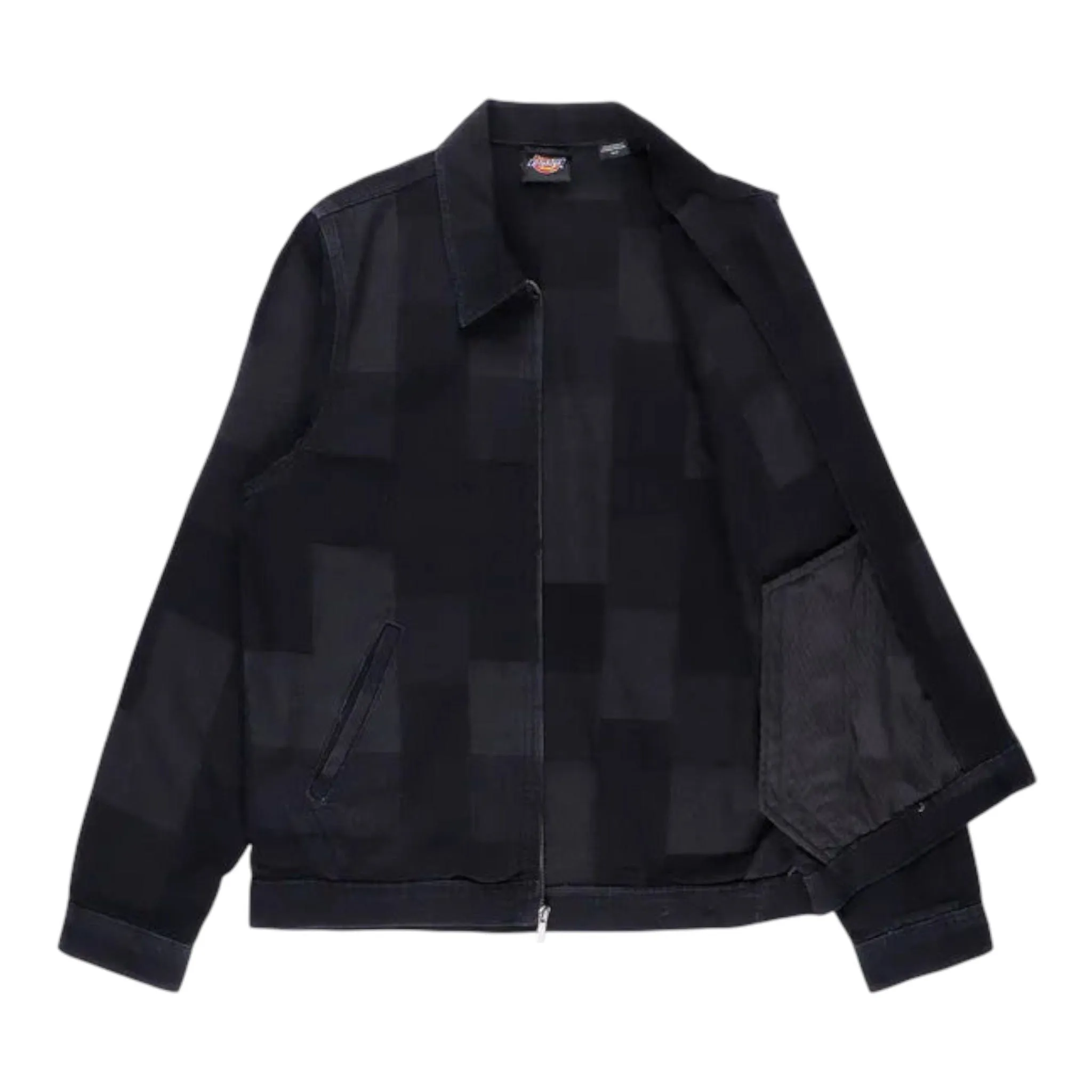 Dickies Jacquard Eisenhower Jacket Rinsed Black