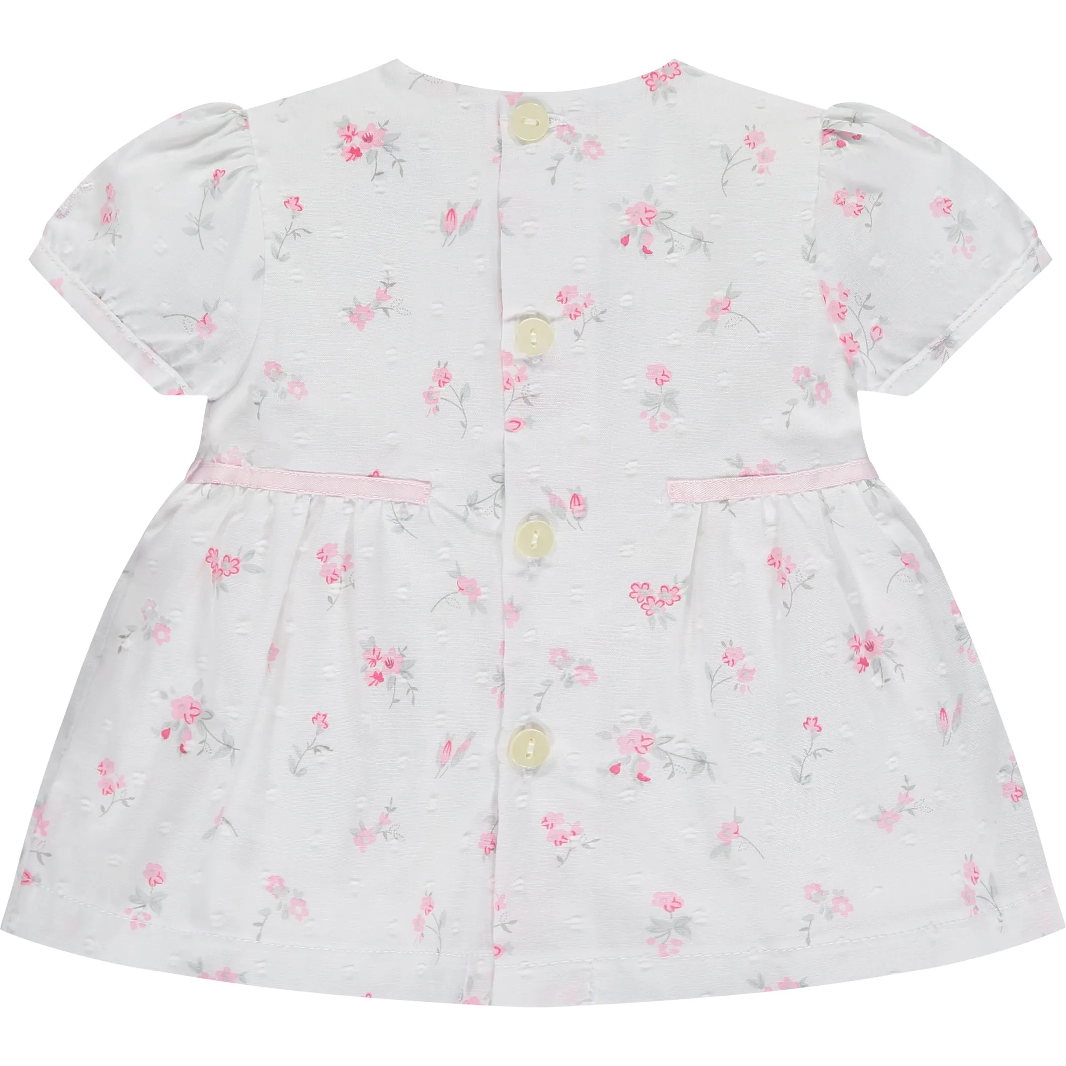 Dilys Pink Floral Set with Hairband