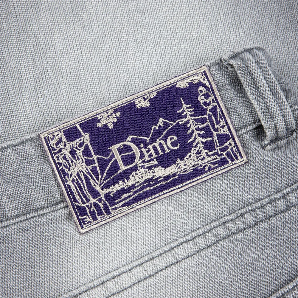 Dime MTL Classic Baggy Denim Pants Sandblasted Gray