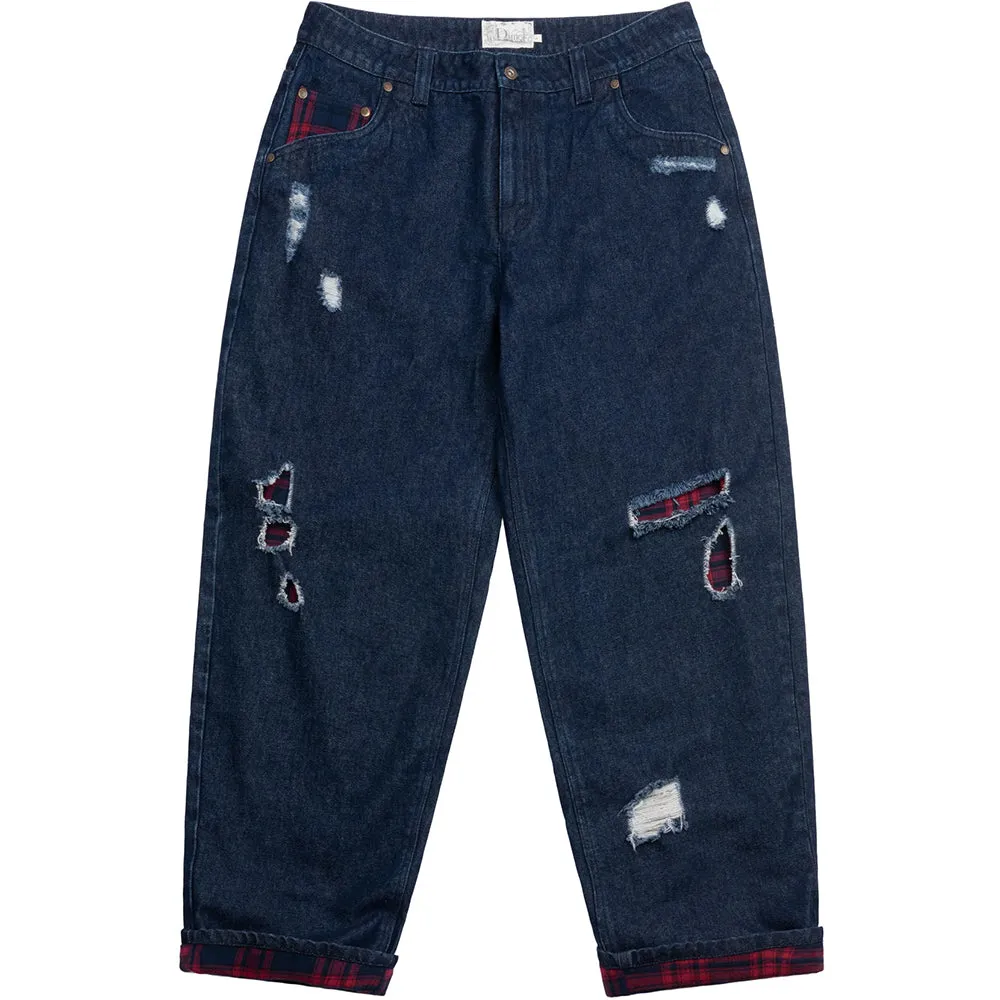 Dime MTL Secret Baggy Denim Pants Indigo