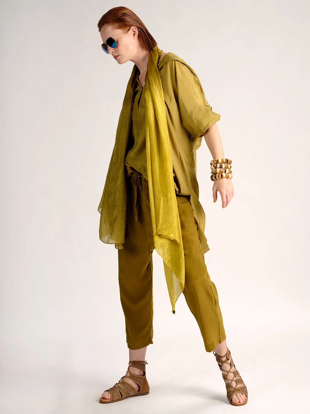 Dip Dye Light Weight Silk Scarf
