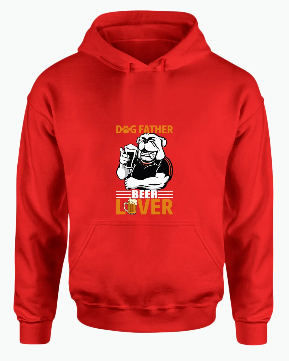 Dog father beer lover hoodie, daddy hoodie papa hoodies