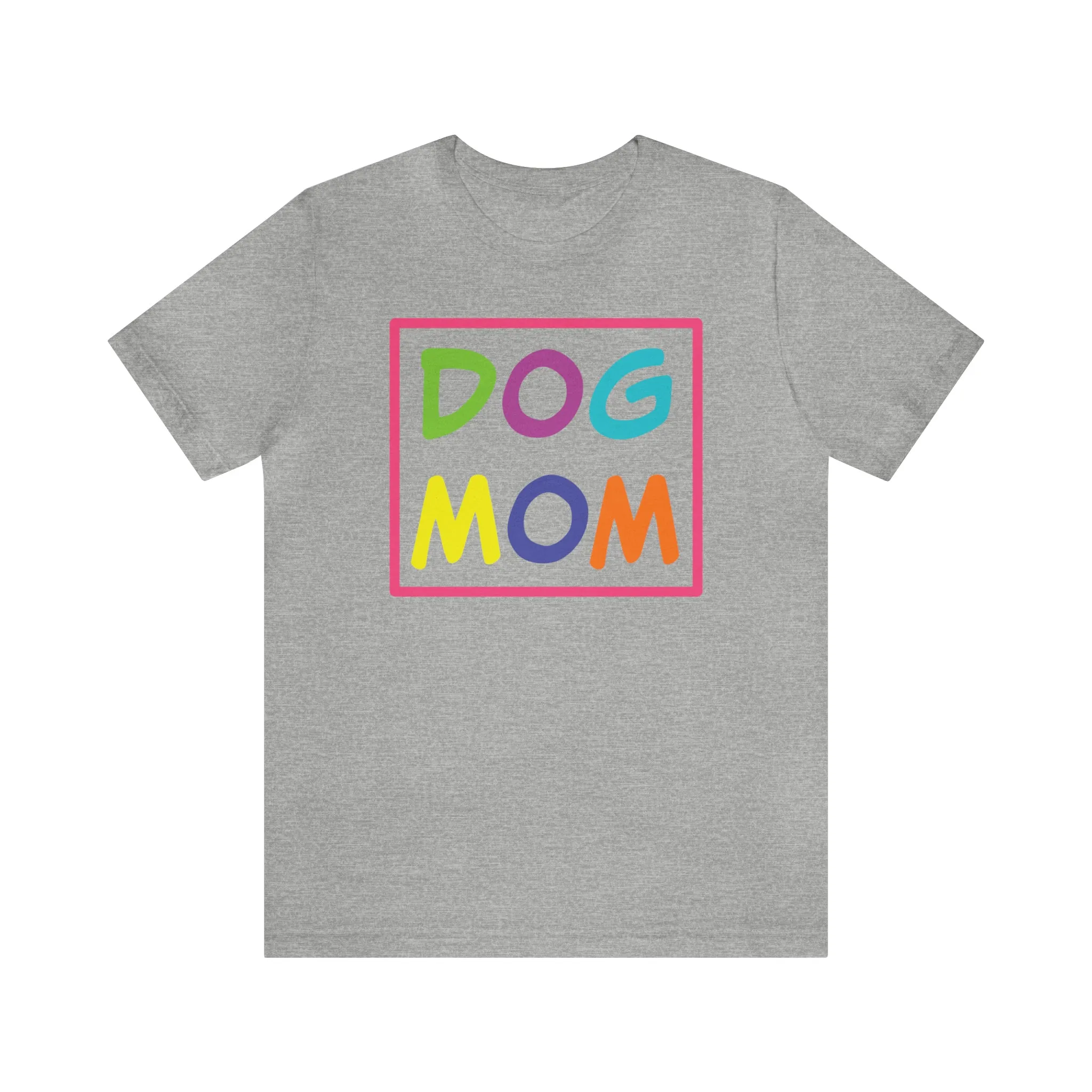 Dog Mom Printed Tee Shirt