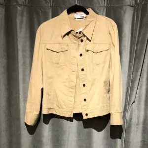 Dolce & Gabbana Khaki Stretch Cotton Jacket