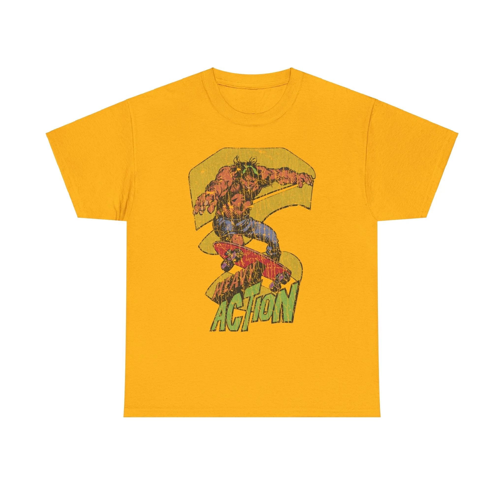 Donruss Heavy Action Skater Cards 1976 T-shirt