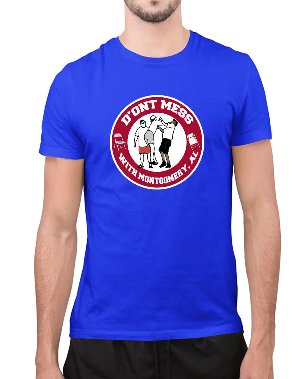 Don't Mess with Alabama Montgomery T-shirt, White Folding Chair, River Boat Brawl T-shirt, Alabama Fight T-shirt