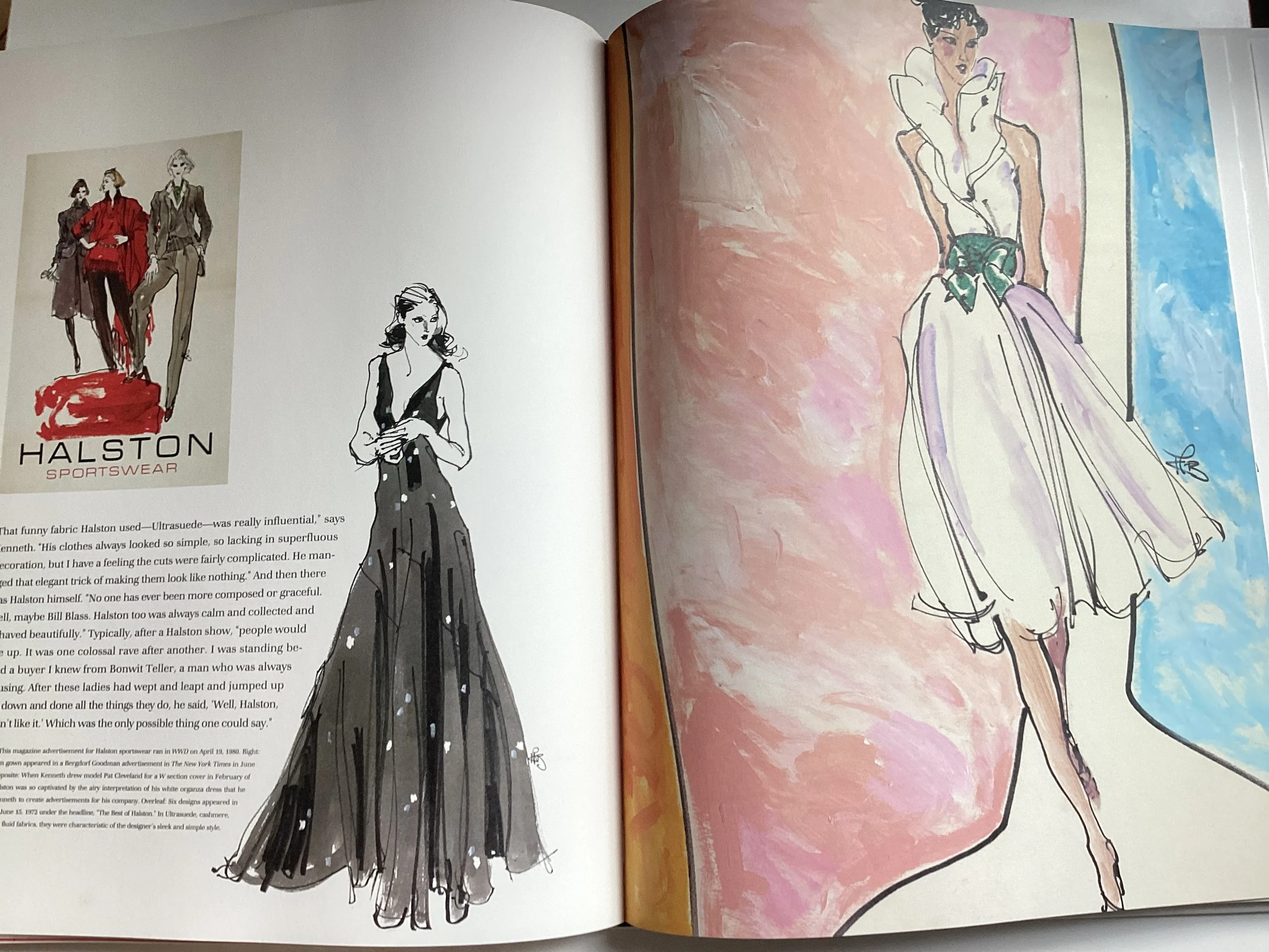 Drawing Fashion : The Art of Kenneth Paul Block /deluxe edition