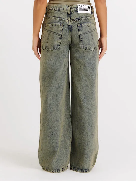 Drifter Distressed Skate Jean