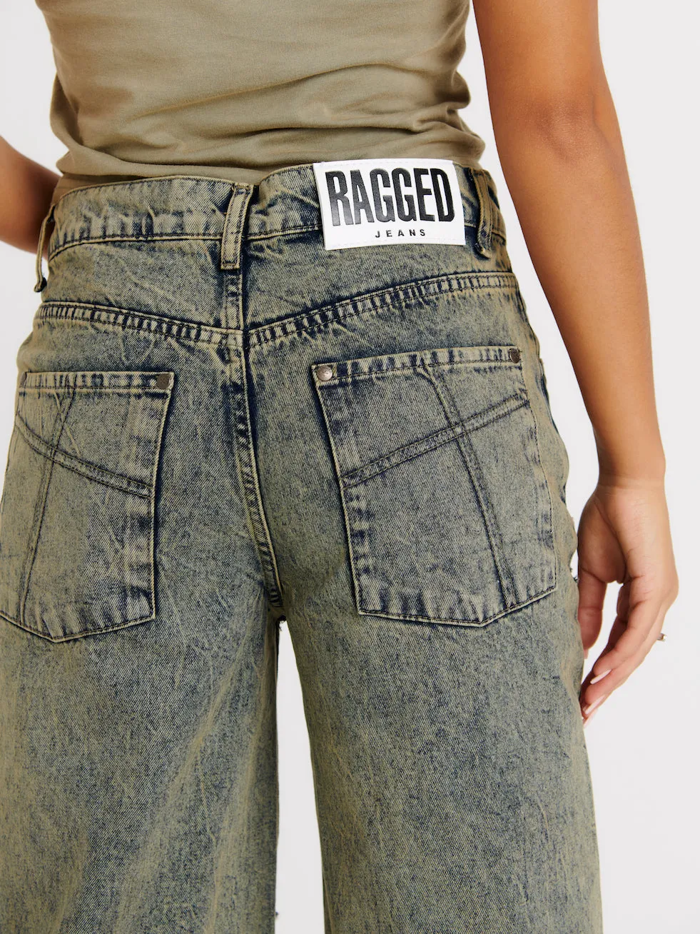 Drifter Distressed Skate Jean