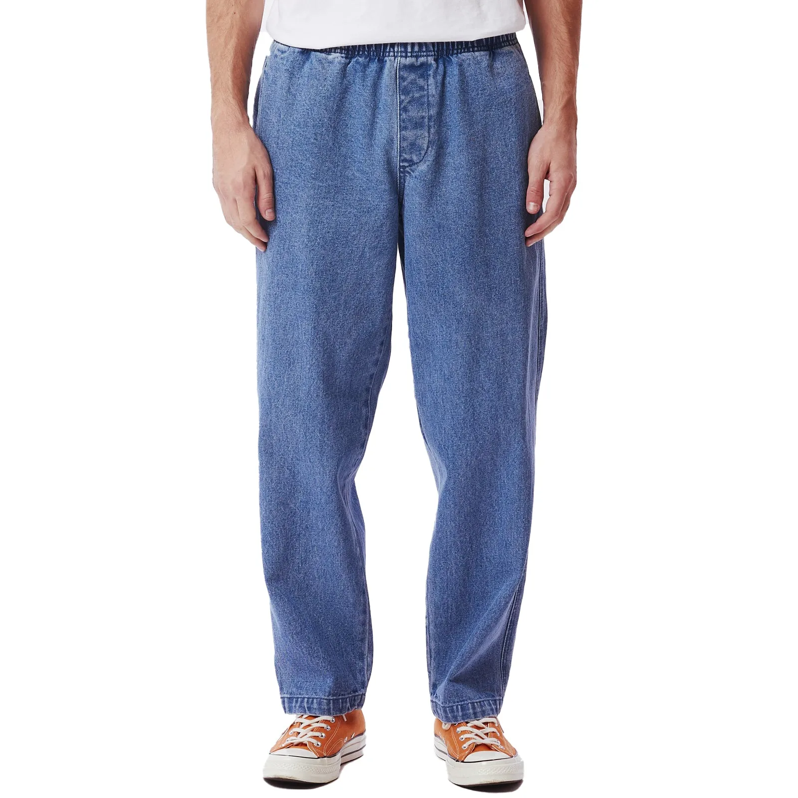 EASY DENIM PANTS Light Indigo