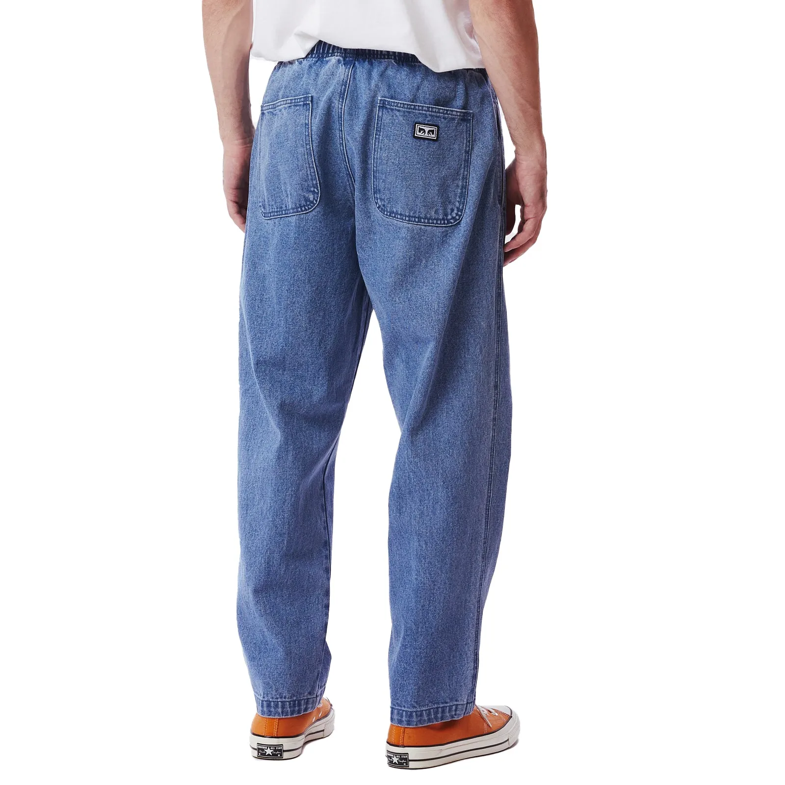 EASY DENIM PANTS Light Indigo