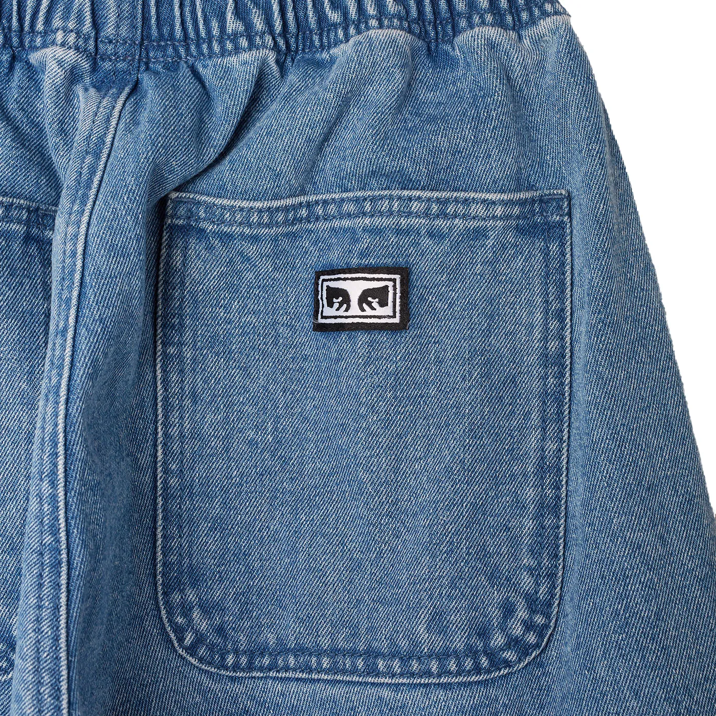 EASY DENIM PANTS Light Indigo