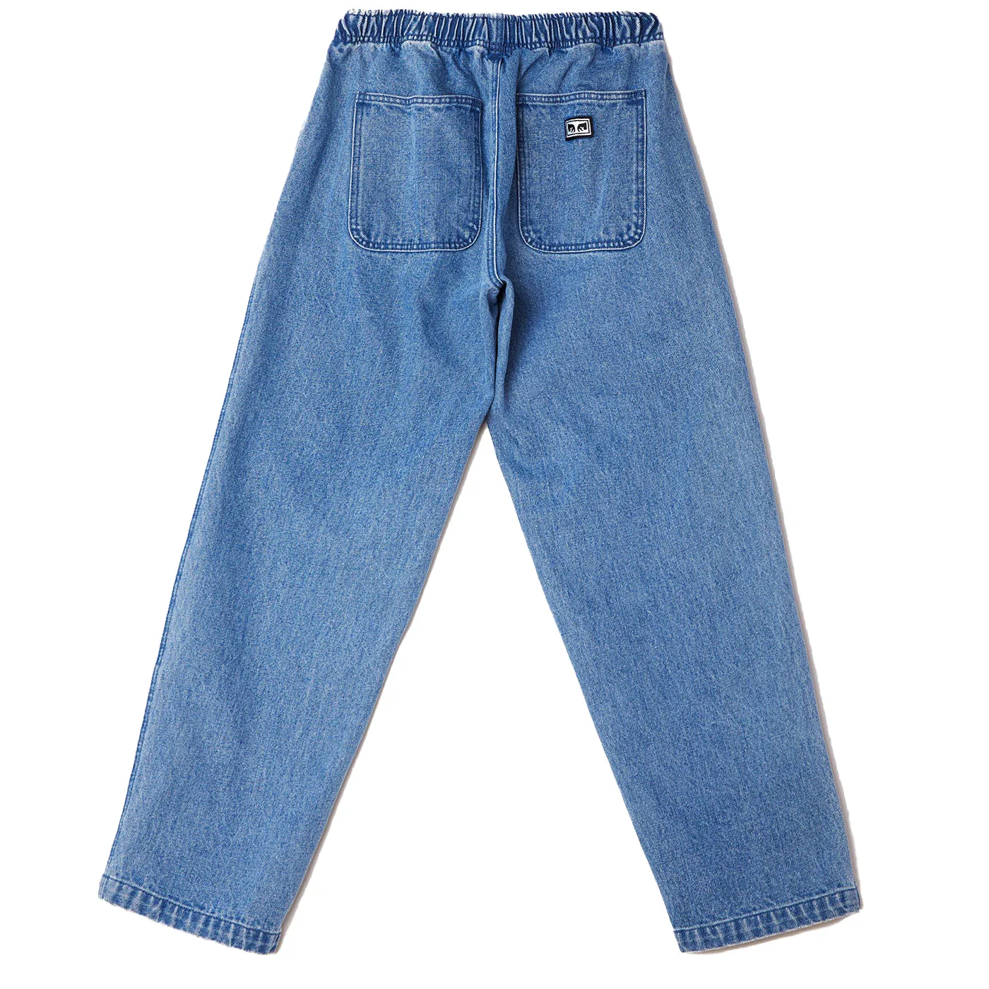 EASY DENIM PANTS Light Indigo