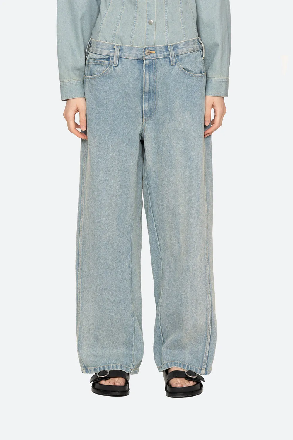 Elena Denim Baggy Jeans