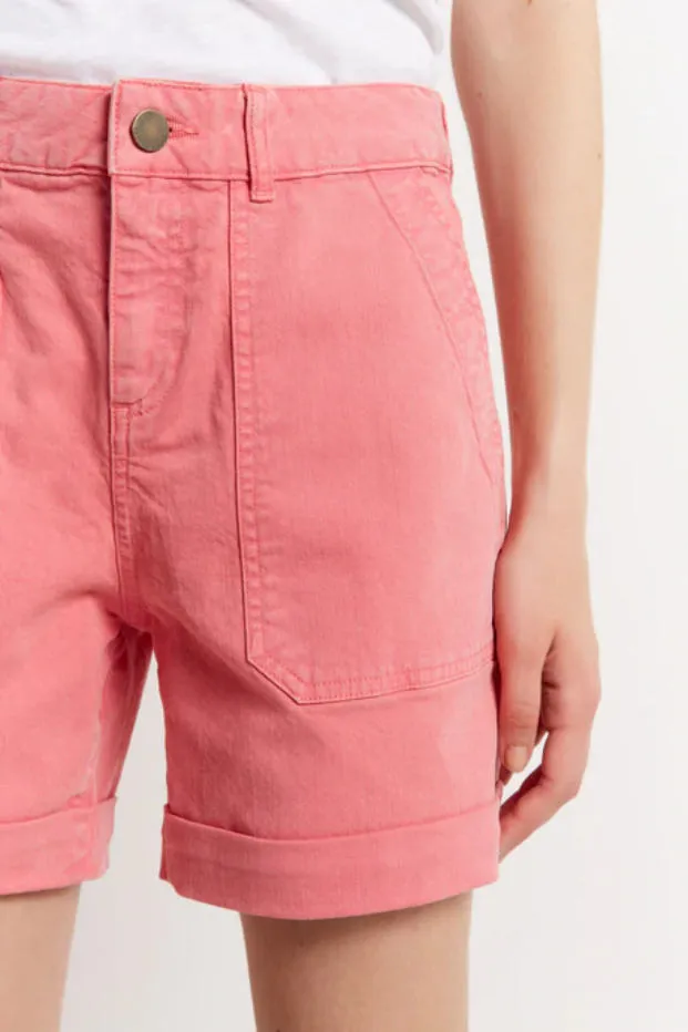 ERICA COLORFUL DENIM SHORTS