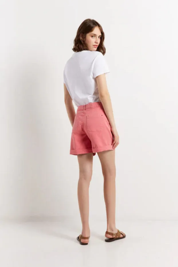 ERICA COLORFUL DENIM SHORTS