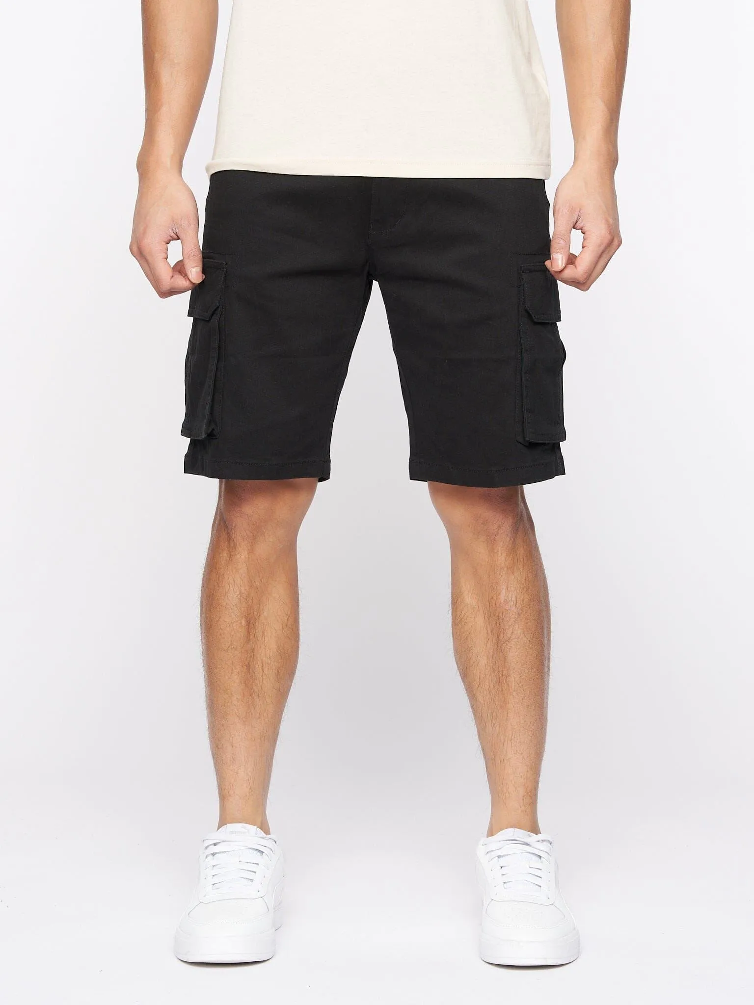 Frentons Cargo Shorts Black