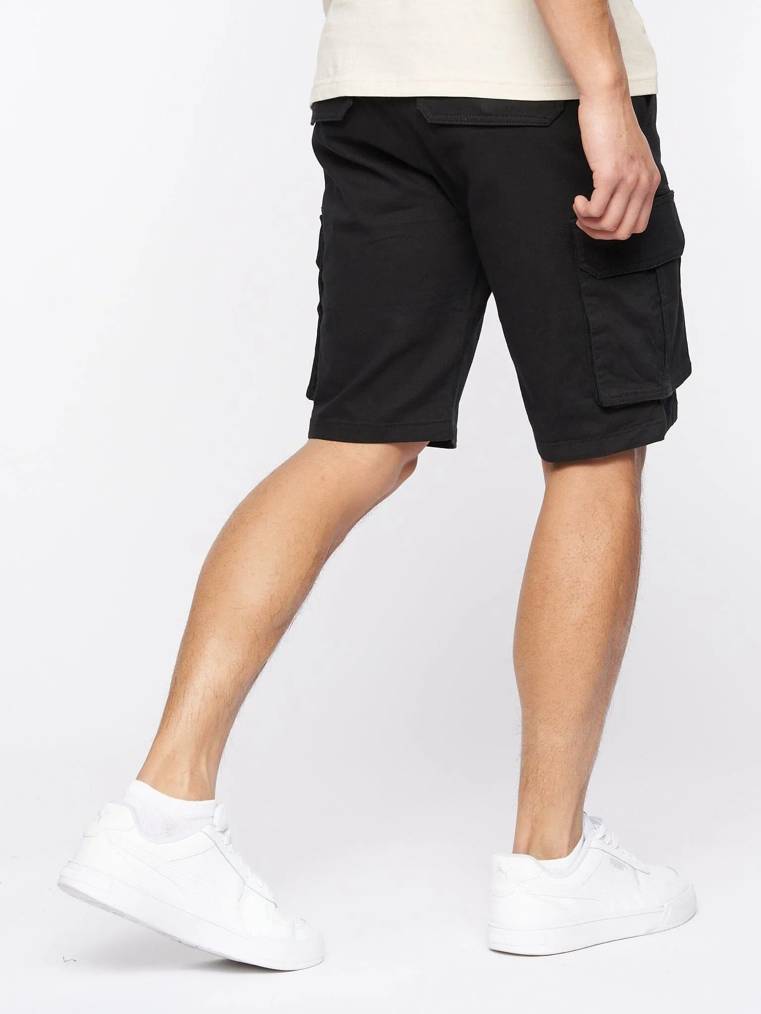 Frentons Cargo Shorts Black