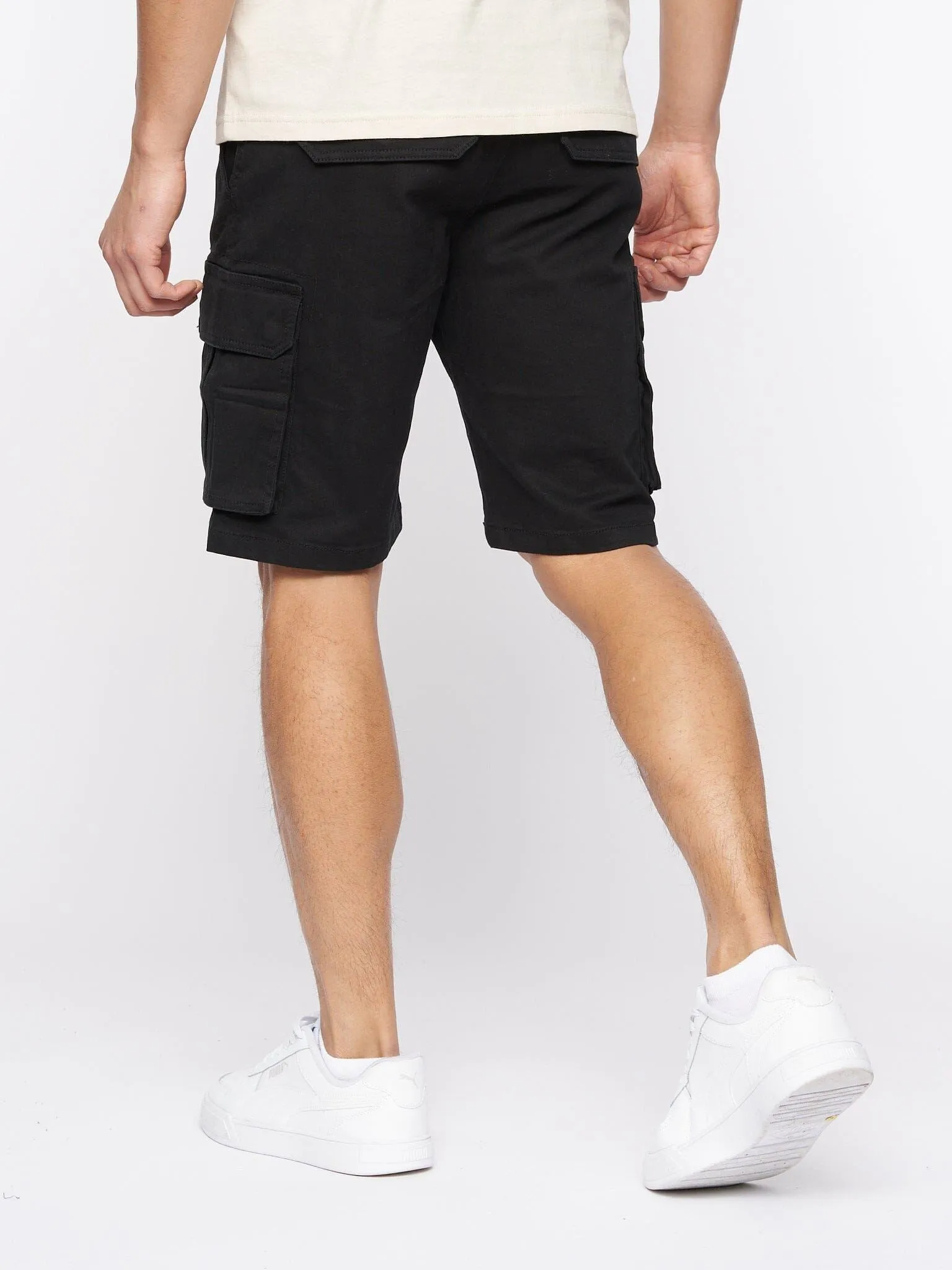 Frentons Cargo Shorts Black