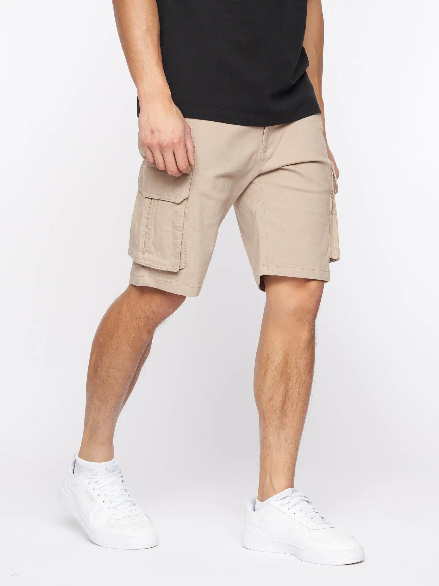Frentons Cargo Shorts Stone