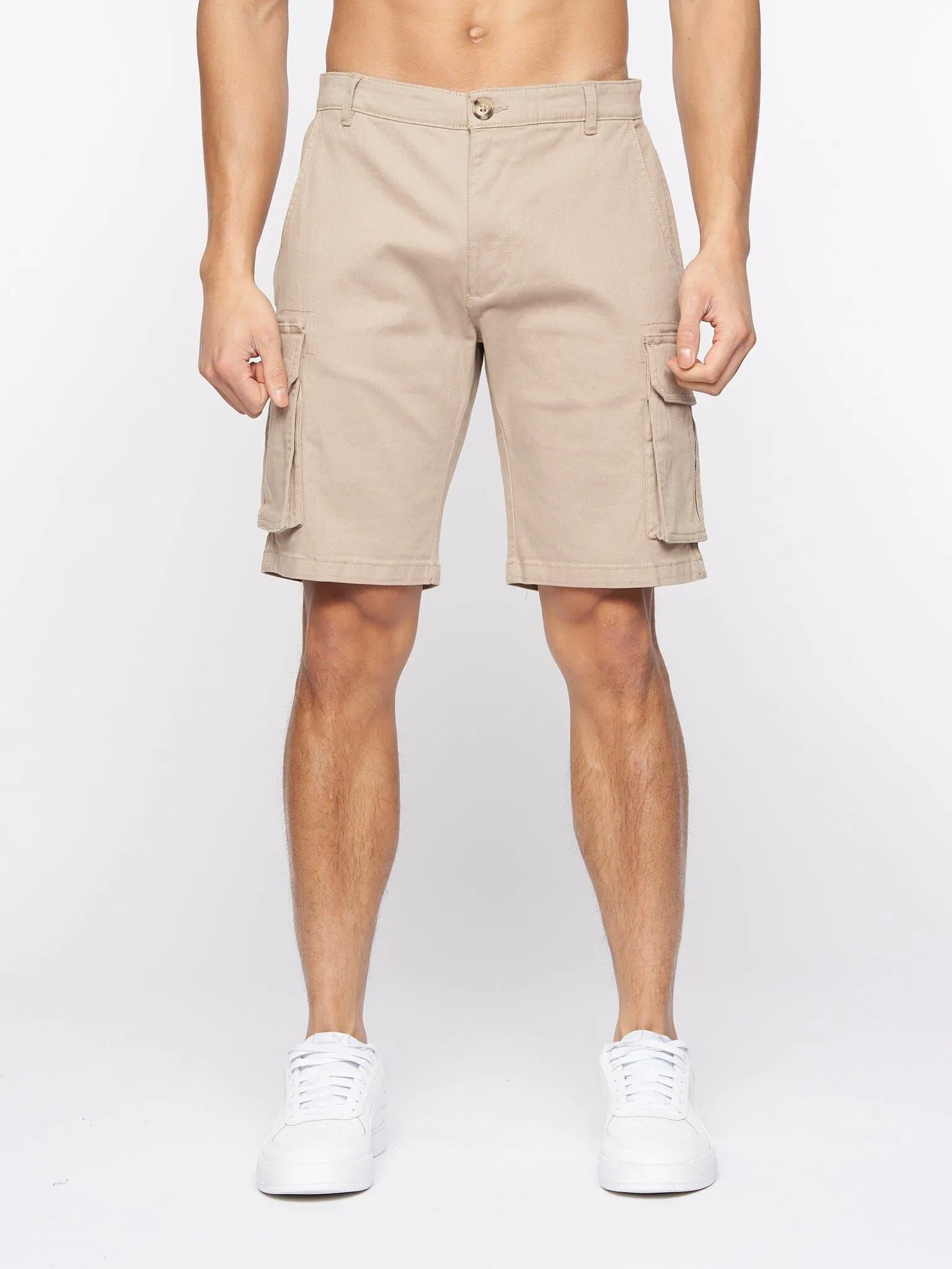 Frentons Cargo Shorts Stone