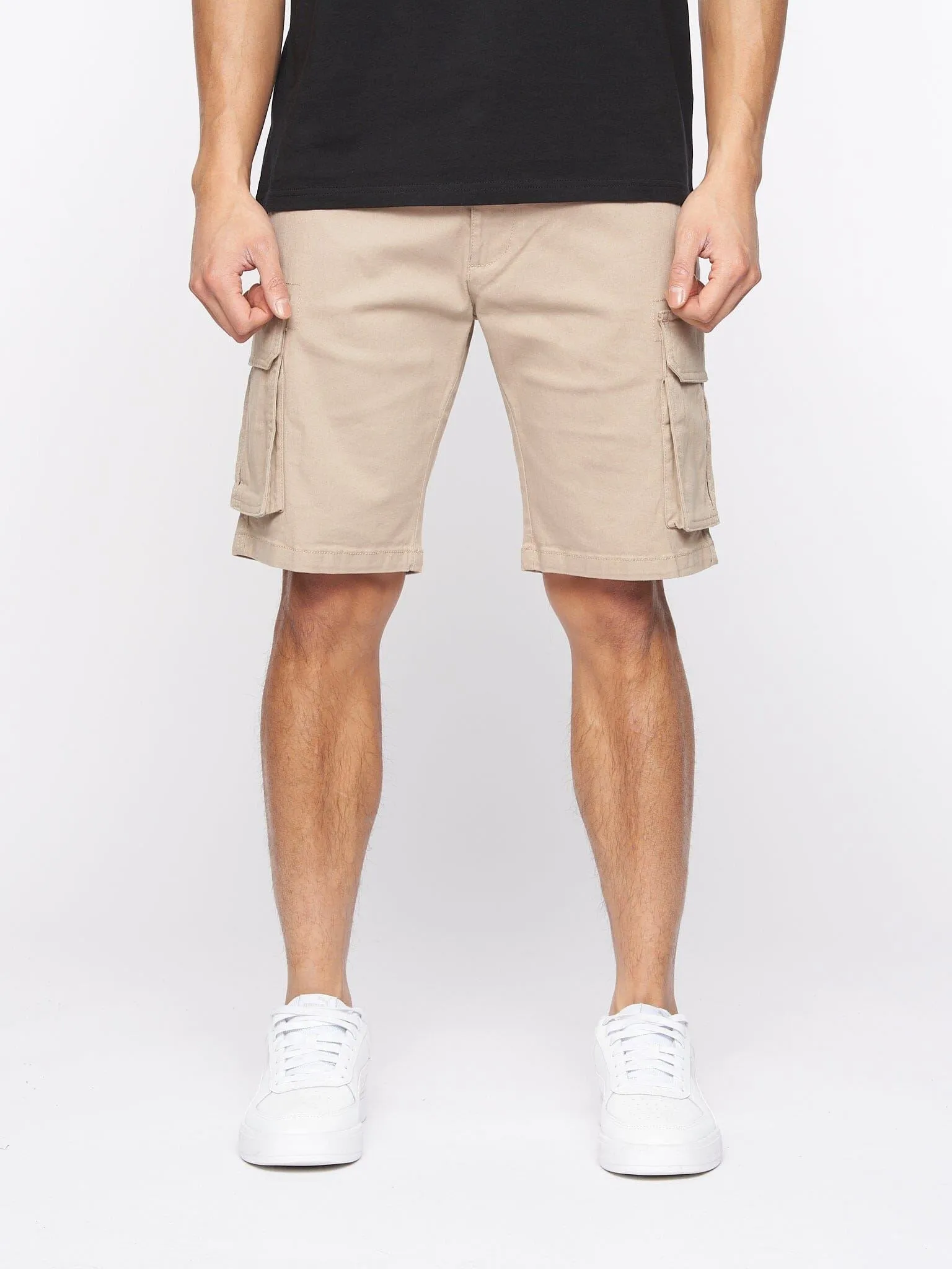 Frentons Cargo Shorts Stone