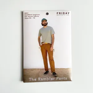 Friday Pattern Company : The Rambler Pants