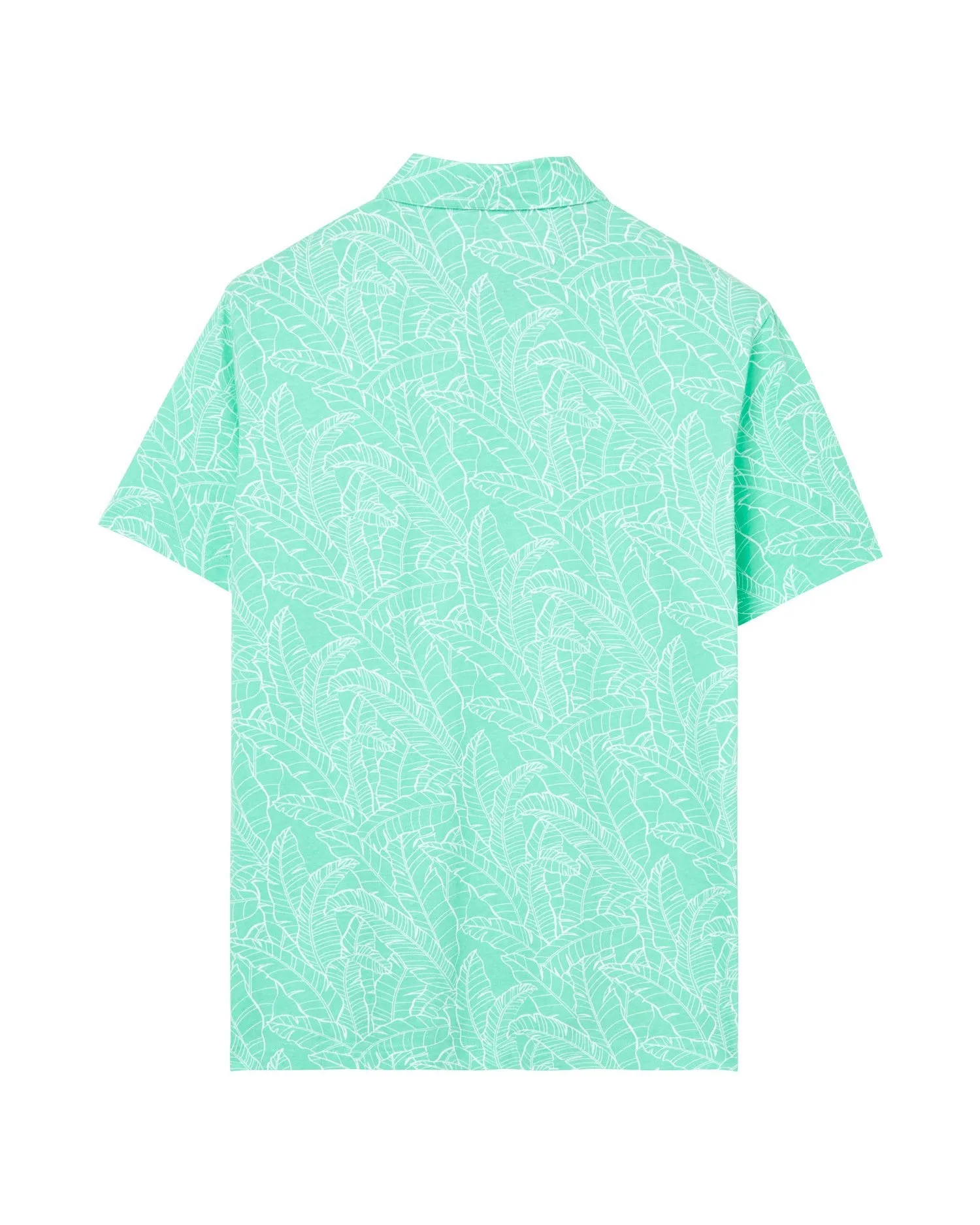 GANT Men's Banana Leaf Print Short Sleeve Rugger 222186 Size M $115 NWT