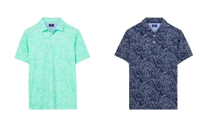 GANT Men's Banana Leaf Print Short Sleeve Rugger 222186 Size M $115 NWT