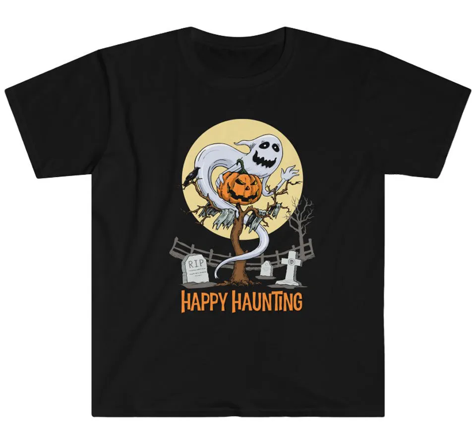 Ghost Haunting Halloween T-Shirt
