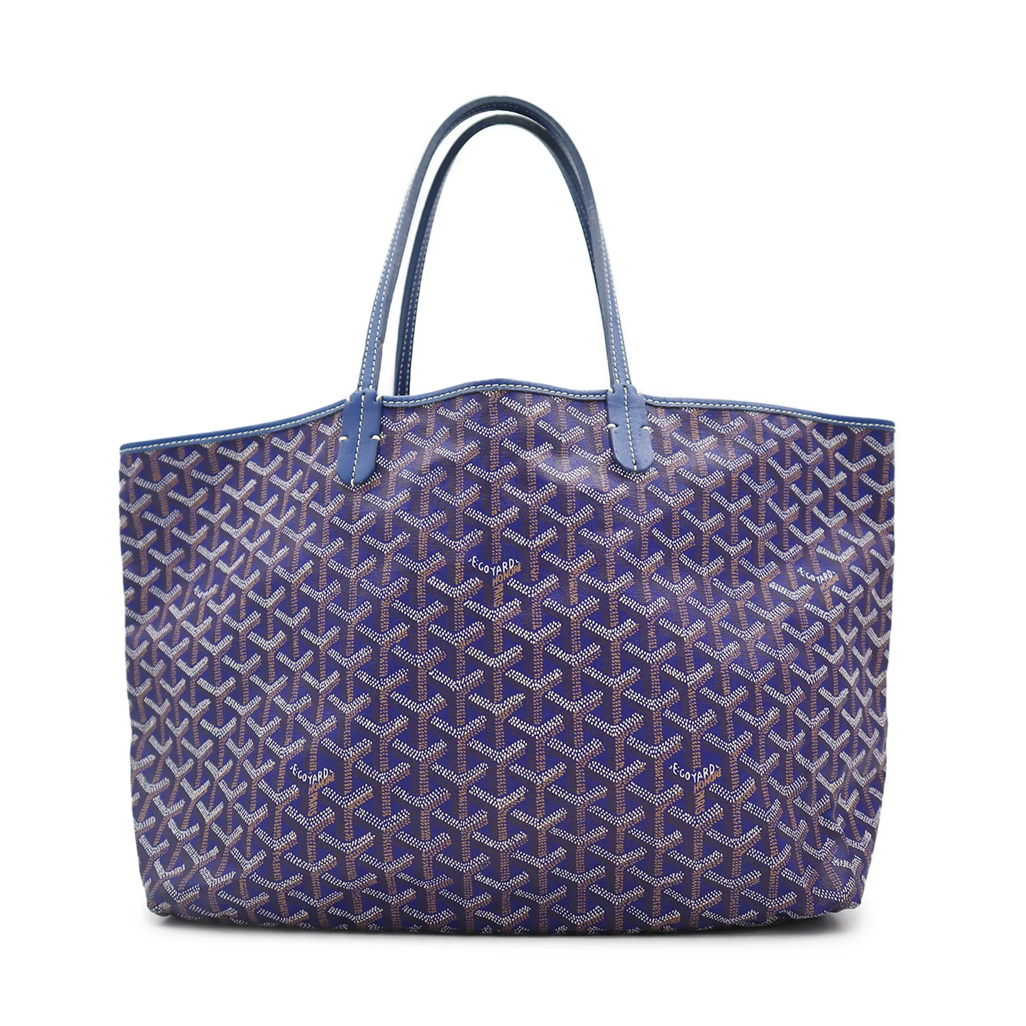 Goyard Saint Louis Goyardine Canvas PM Tote Bag