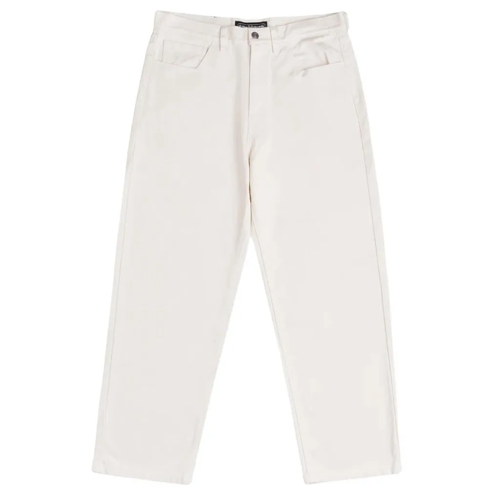 GROS DENIM white
