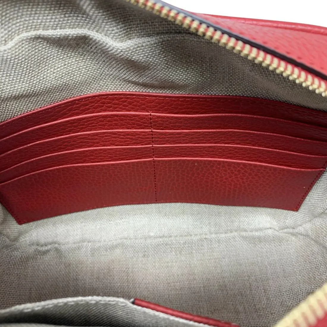 Gucci Canvas Supreme Camera Bag Red