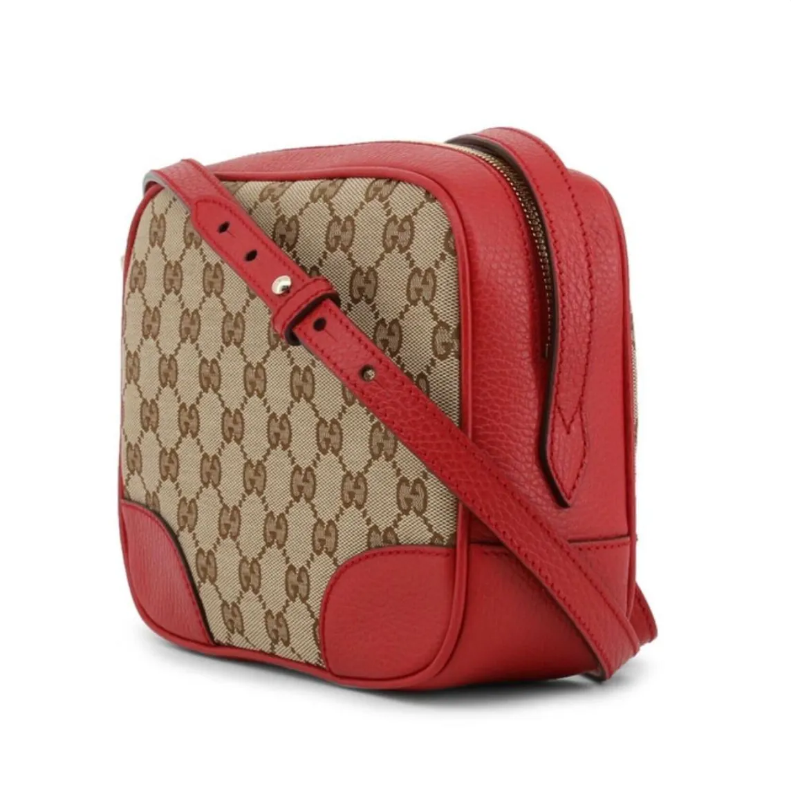 Gucci Canvas Supreme Camera Bag Red