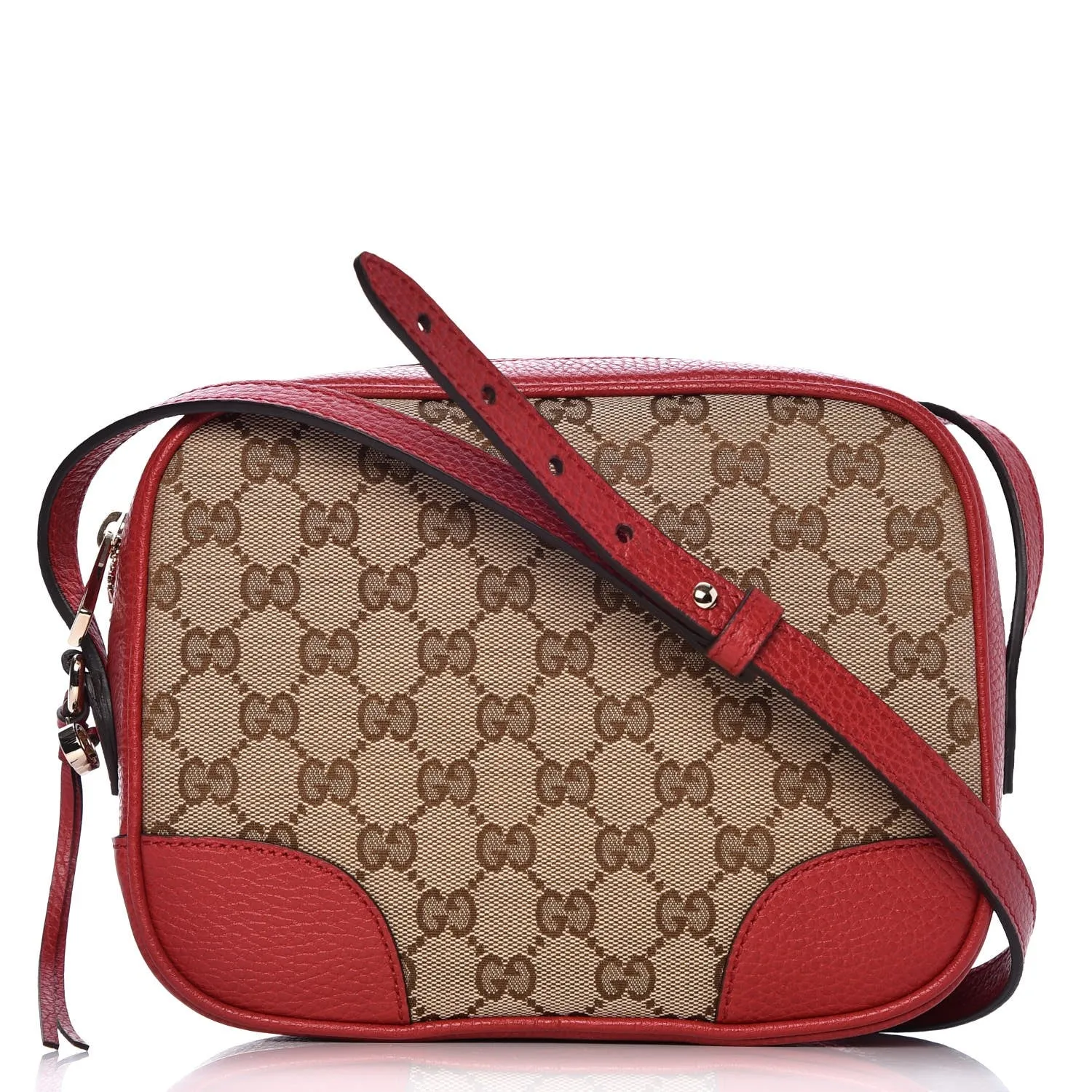 Gucci Canvas Supreme Camera Bag Red