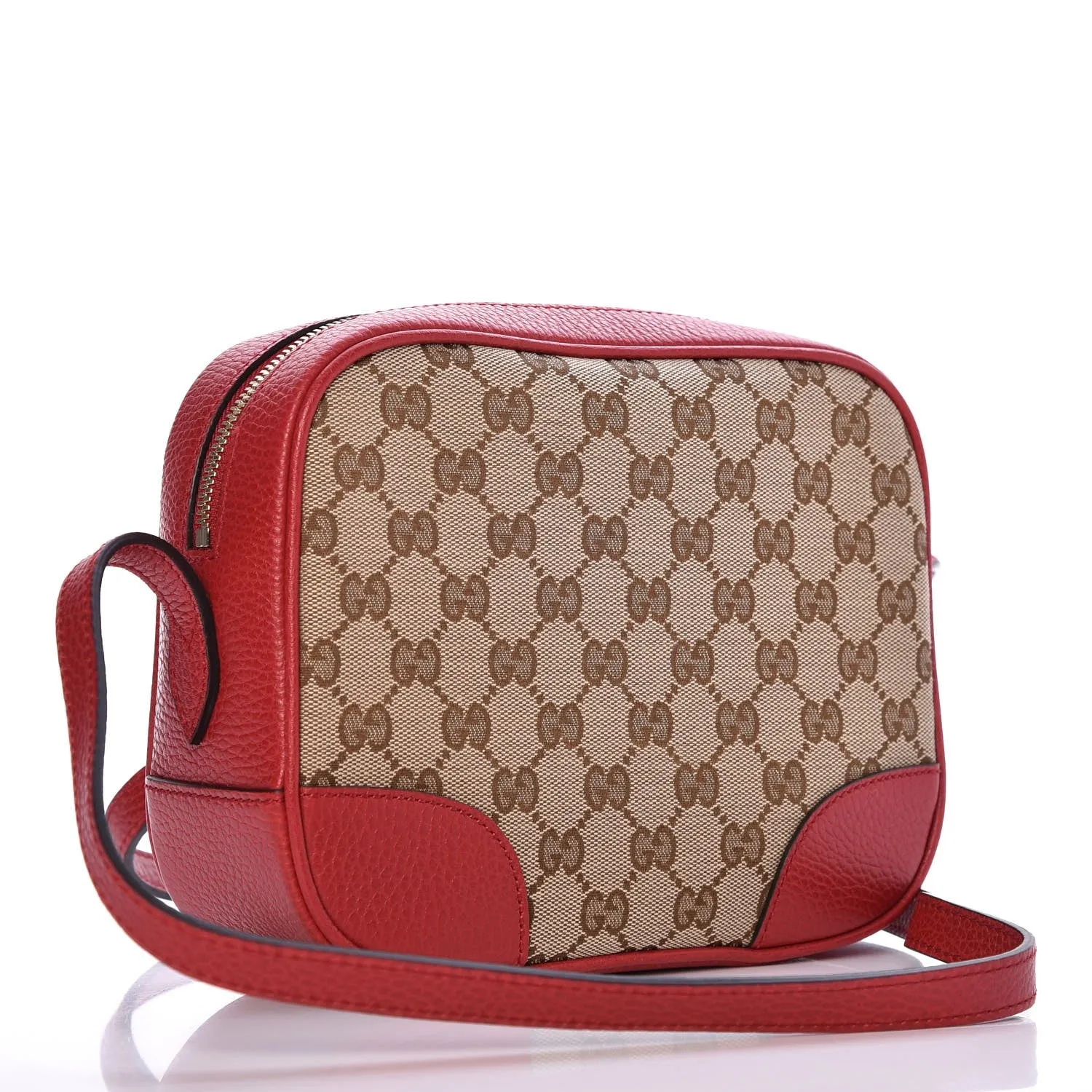 Gucci Canvas Supreme Camera Bag Red