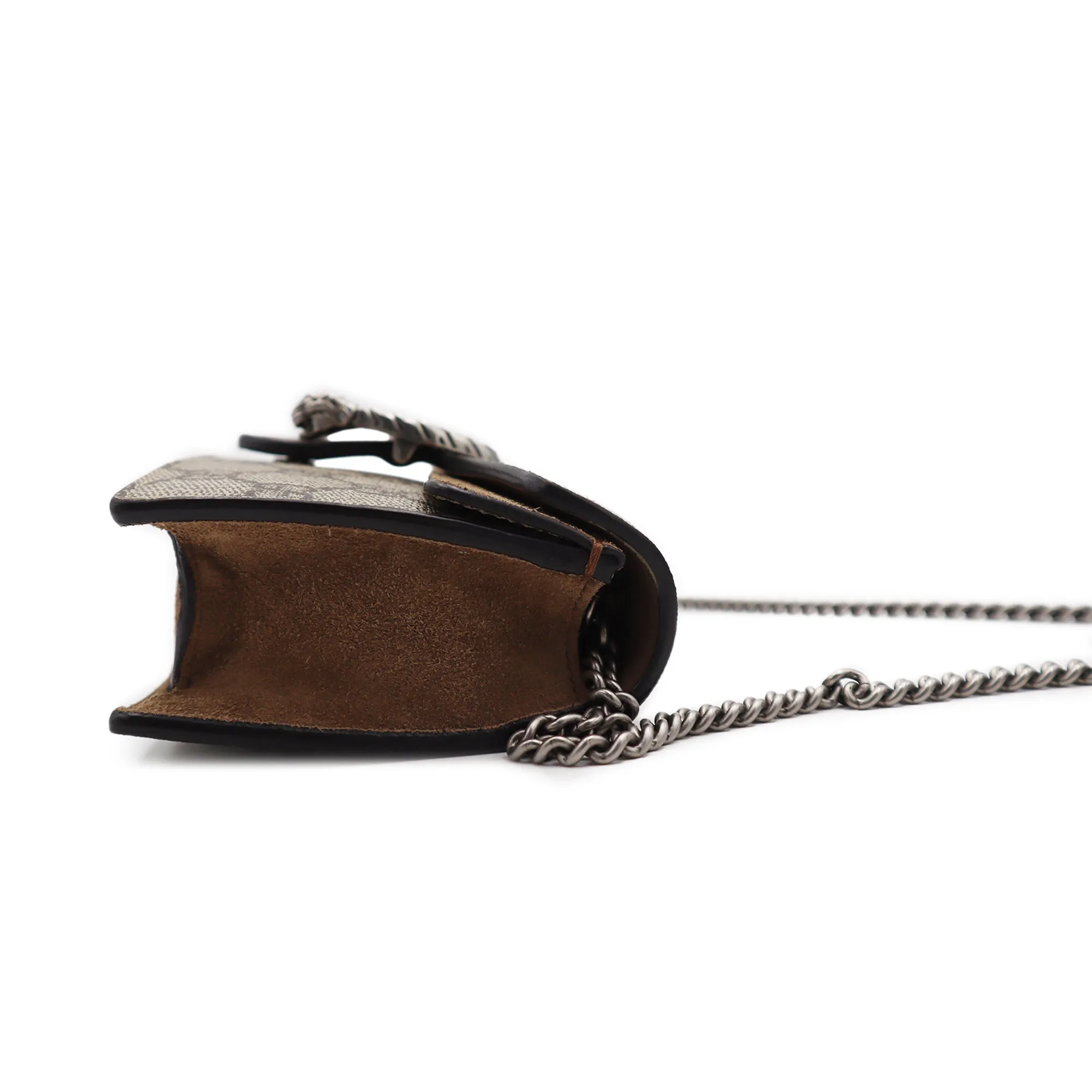 Gucci GG Canvas Dionysus Super Mini Shoulder Bag