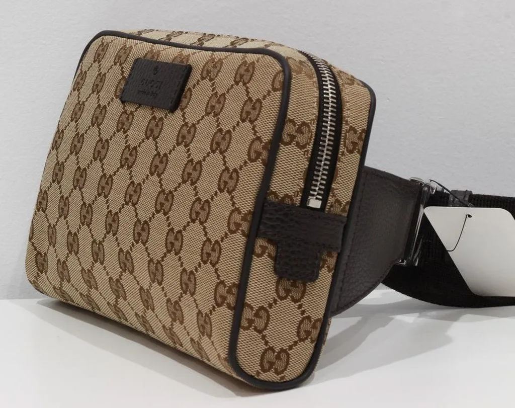 Gucci GG Guccissima Belt Bag in Beige
