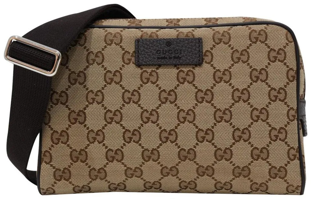 Gucci GG Guccissima Belt Bag in Beige