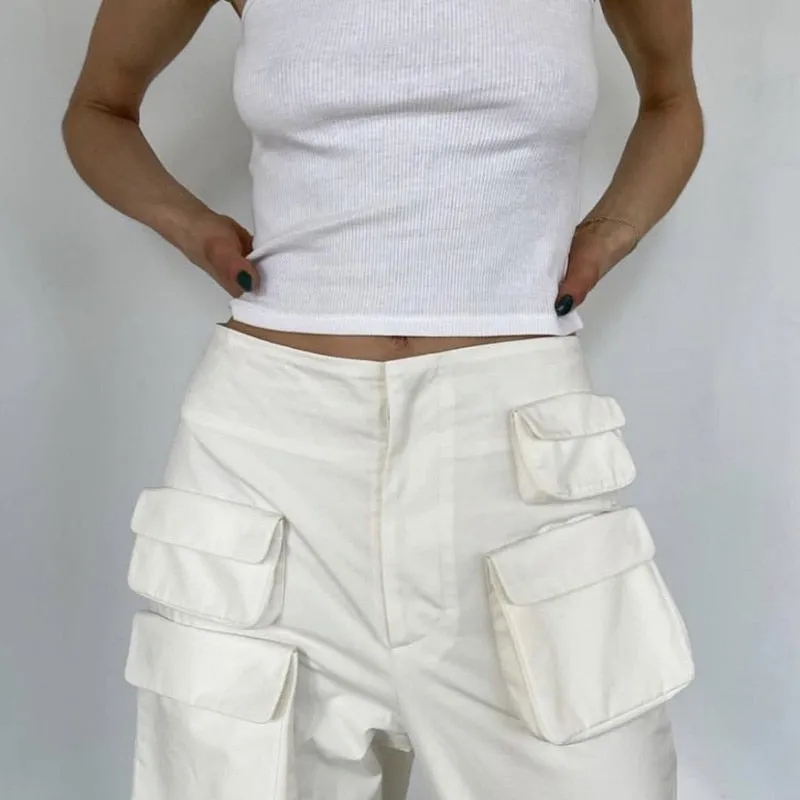 Heavy Industry High Waist Straight Pants