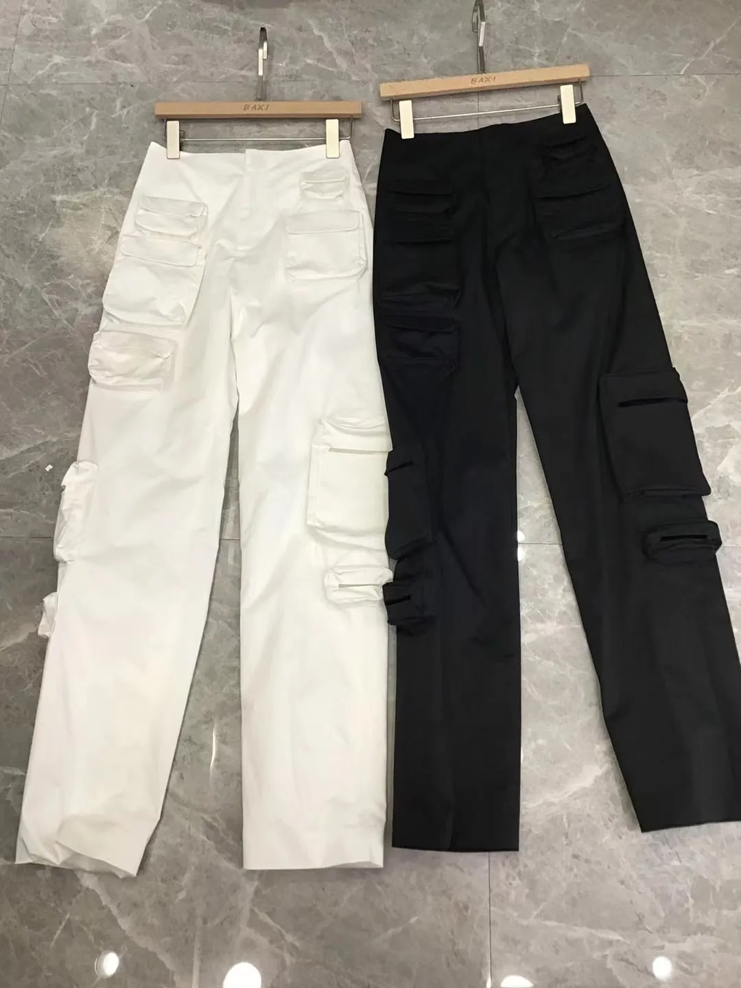 Heavy Industry High Waist Straight Pants