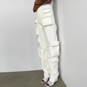 Heavy Industry High Waist Straight Pants