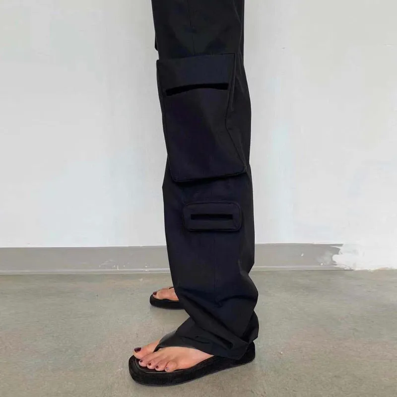 Heavy Industry High Waist Straight Pants
